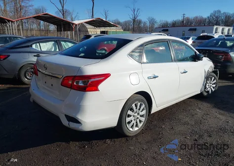 2019 Nissan Sentra S из США, поврежденный, VIN 3N1AB7AP1KY231150
